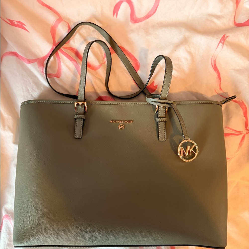 Michael Kors Sage Green Tote